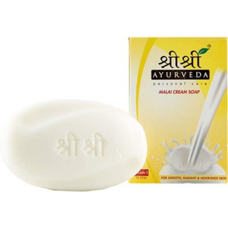 Sri Sri Ayurveda Malai Cream Soap - 100 GM