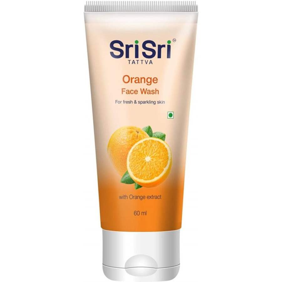 Sri Sri Ayurveda Orange Face Wash - 60 ML