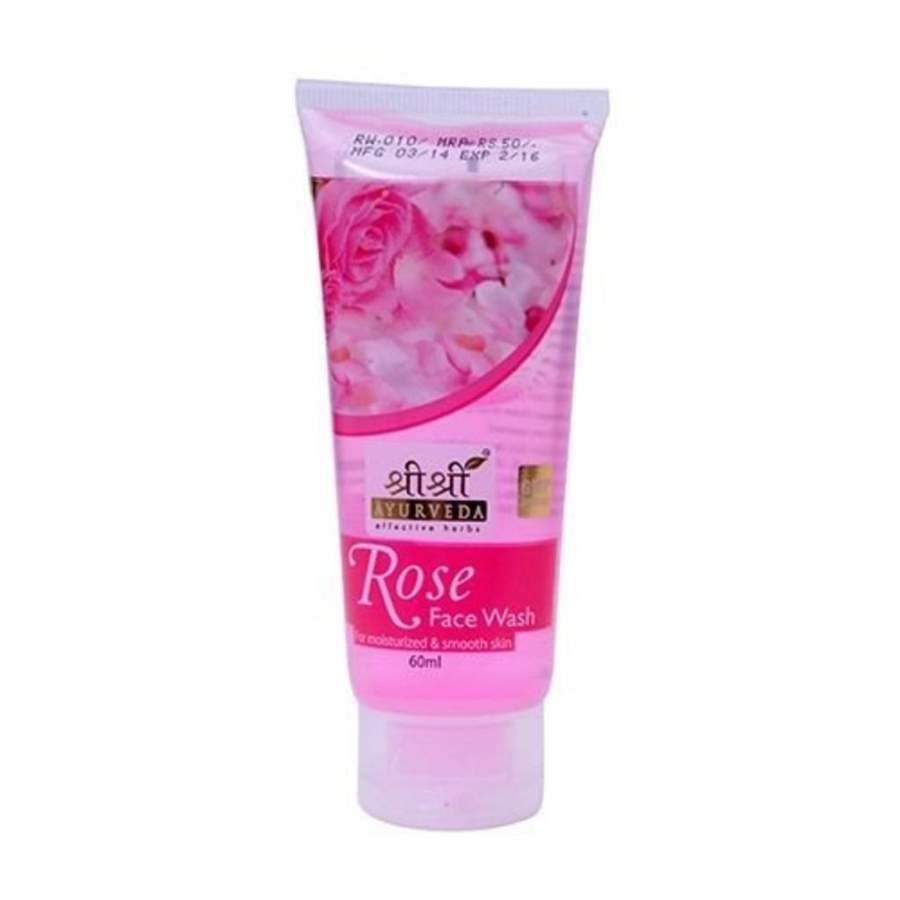 Sri Sri Ayurveda Rose Face Wash - 60 ML