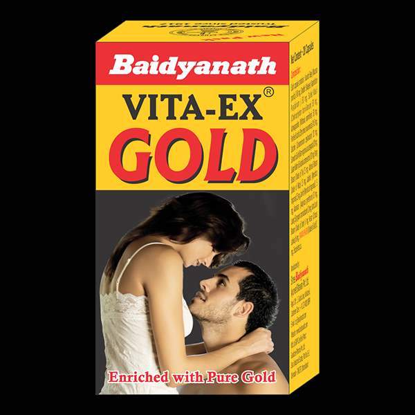 Baidyanath Vita Ex Gold Capsule 10 Caps - 10 Caps