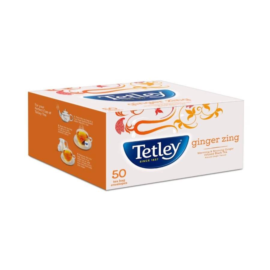 Tetley Flavour Tea Bags Ginger - 100 GM