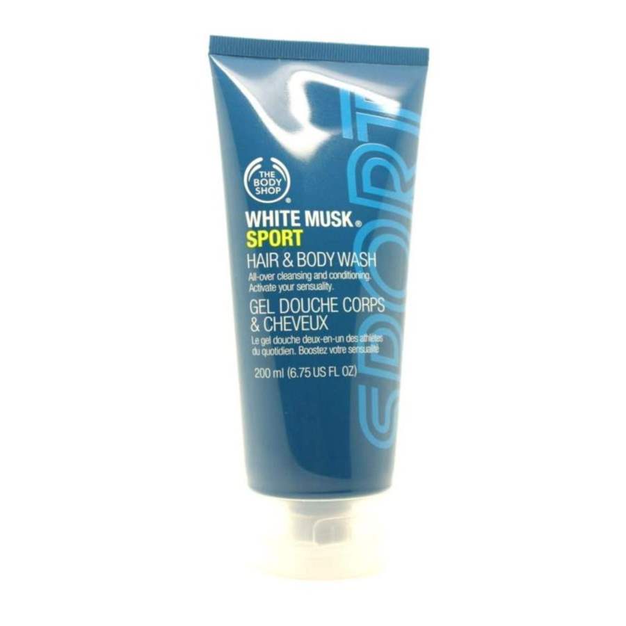 The Body Shop White Musk Sport Hair & Body Wash - 200 ML