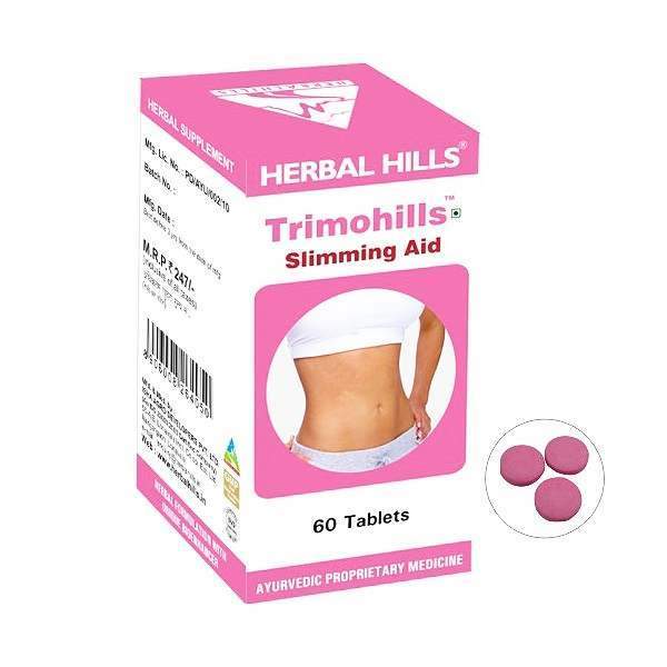 Herbal Hills Trimohills Tablets for Weight Management - 60 Tabs