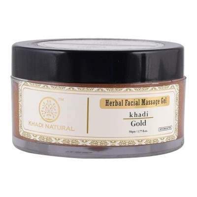 Khadi Natural Gold Face Massage Gel - 50 GM