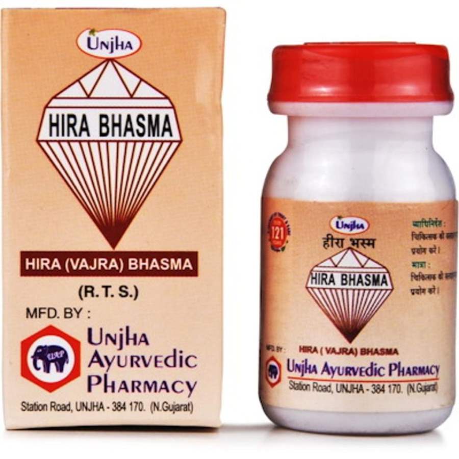 Unjha Hira ( Vajra ) Bhasma - 100 GM