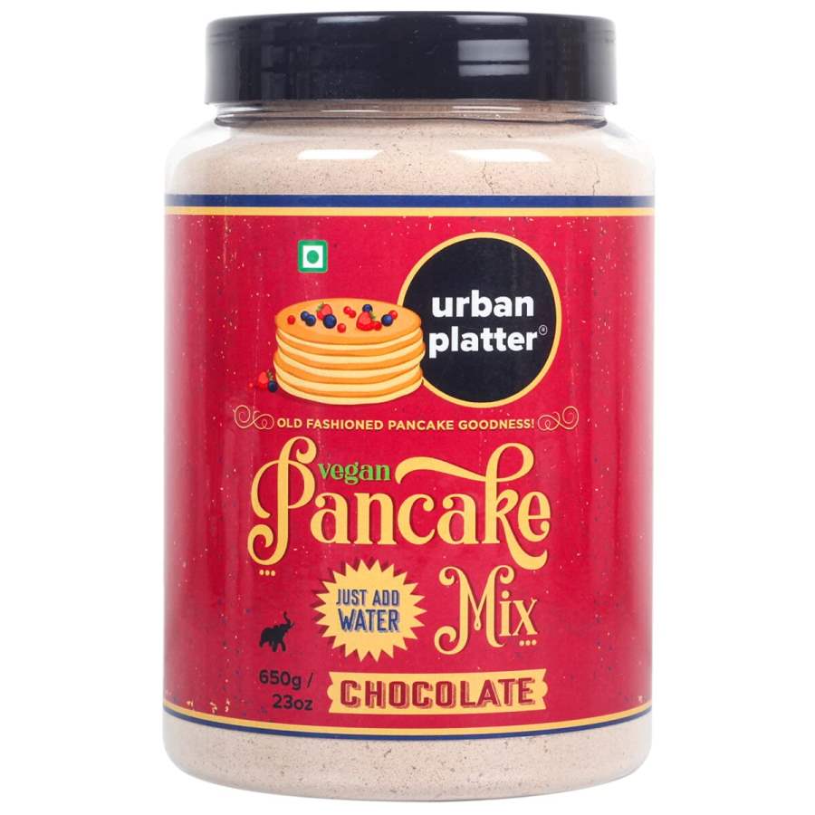 Urban Platter Vegan Chocolate Pancake Mix - 650g