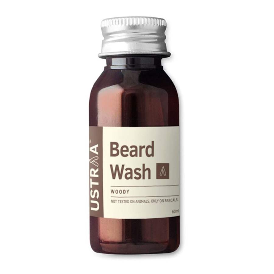 Ustraa Woody Beard Wash - 60 ML