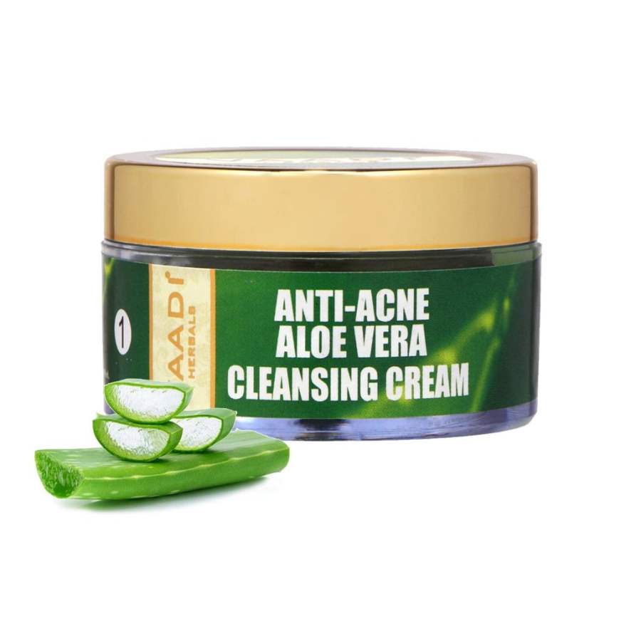 Vaadi Herbals Anti Acne Aloe Vera Cleansing Cream - 50 GM