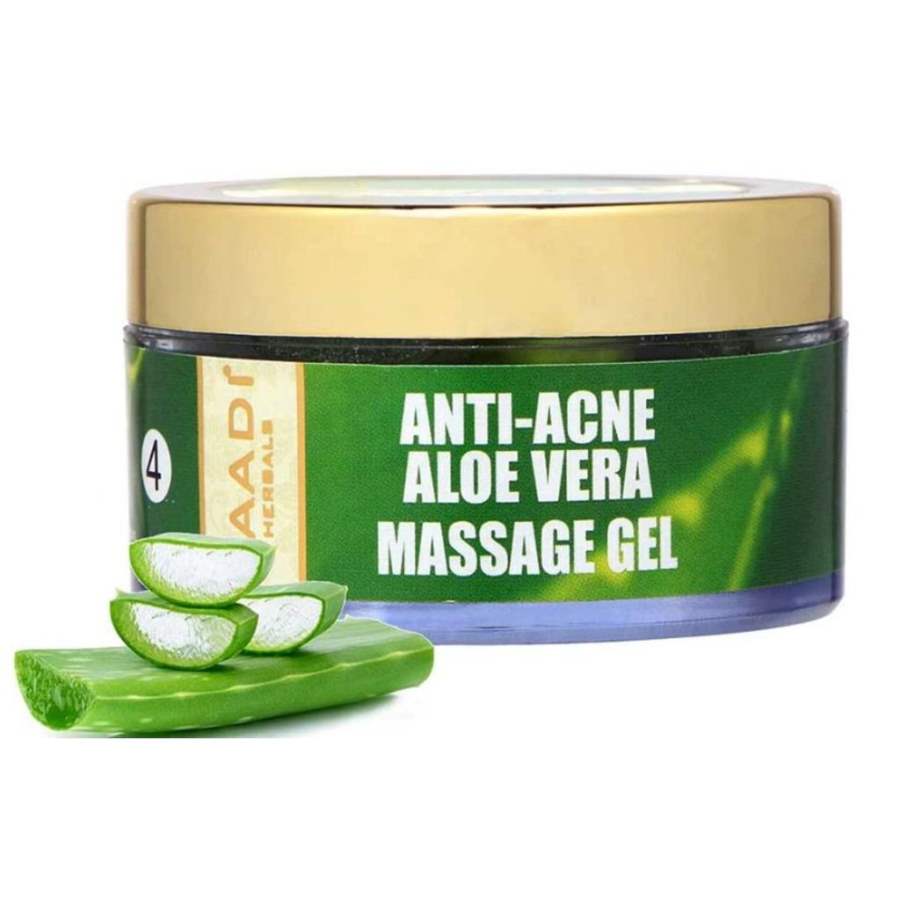 Vaadi Herbals Anti Acne Aloe Vera Massage Gel - 50 GM