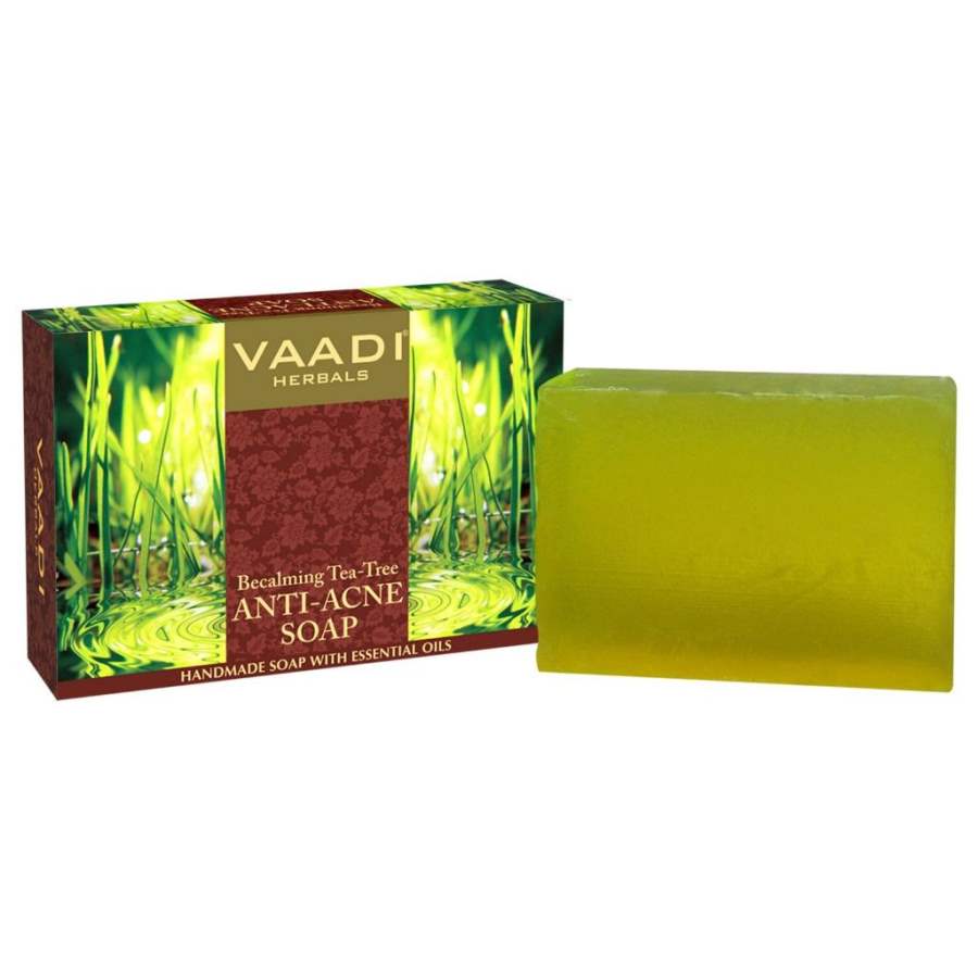 Vaadi Herbals Becalming Tea Tree Soap - 75 GM