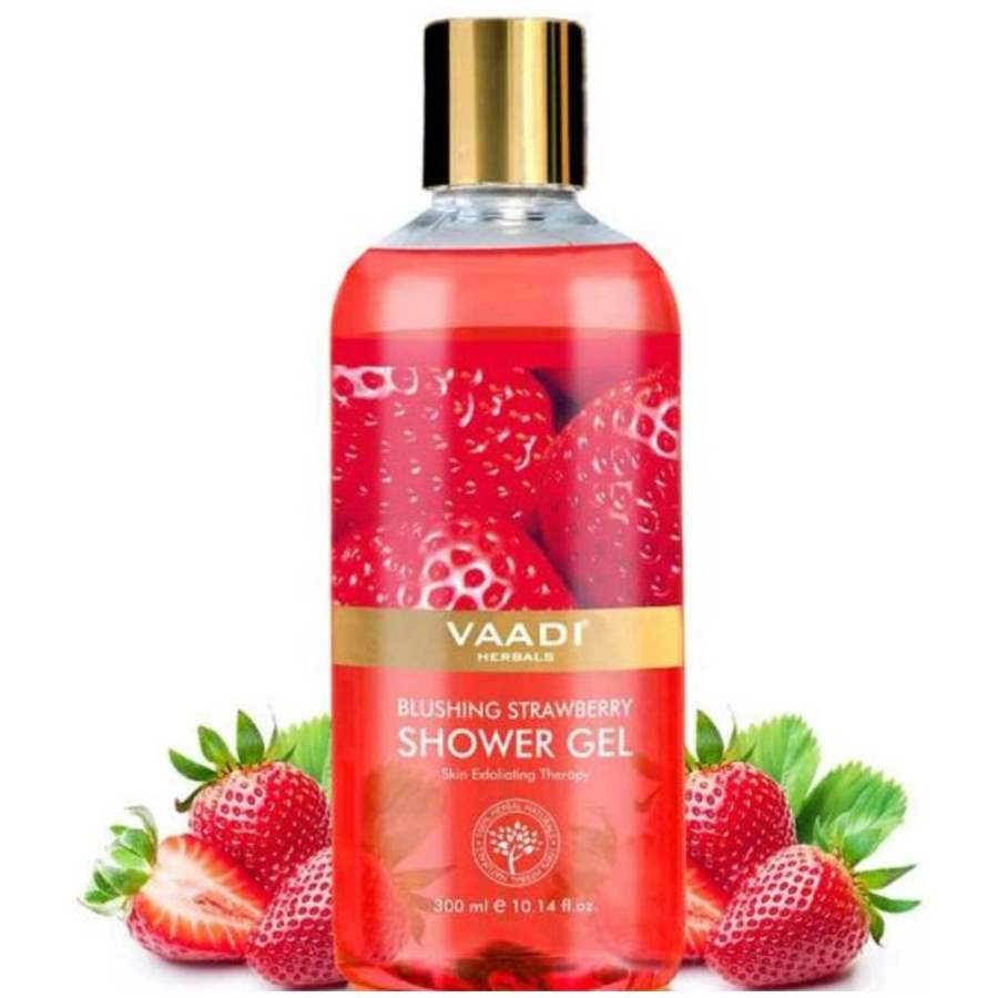 Vaadi Herbals Blushing Strawberry Shower Gel - 300 ML