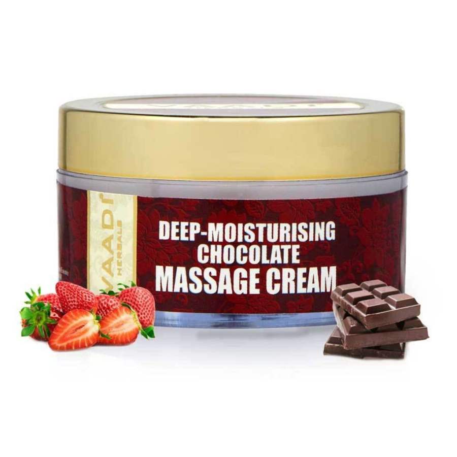 Vaadi Herbals Deep - Moisturising Chocolate Massage Cream - 50 GM