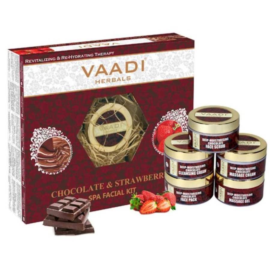 Vaadi Herbals Deep - Moisturising Chocolate SPA Facial Kit - 270 GM