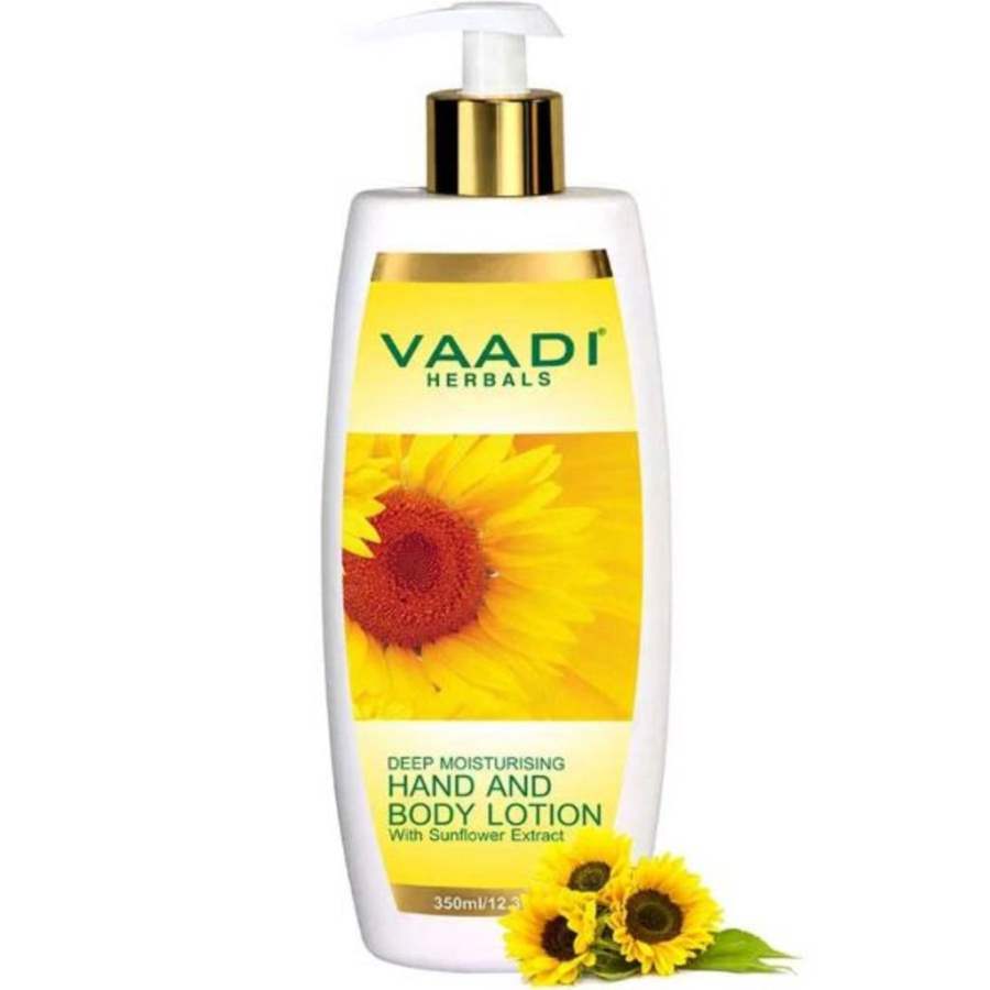 Vaadi Herbals Hand and Body Lotion with Sunflower Extract - 350 GM