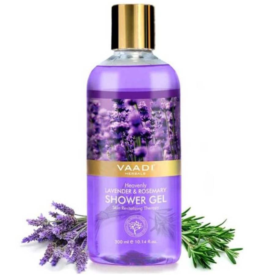 Vaadi Herbals Heavenly Lavender and Rosemarry Shower Gel - 300 ML