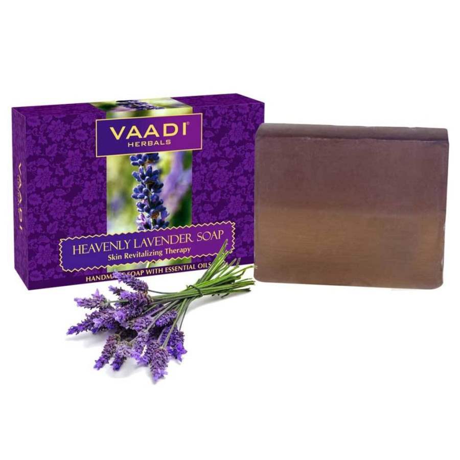 Vaadi Herbals Heavenly Lavender Soap with Rosemary extract - 75 GM
