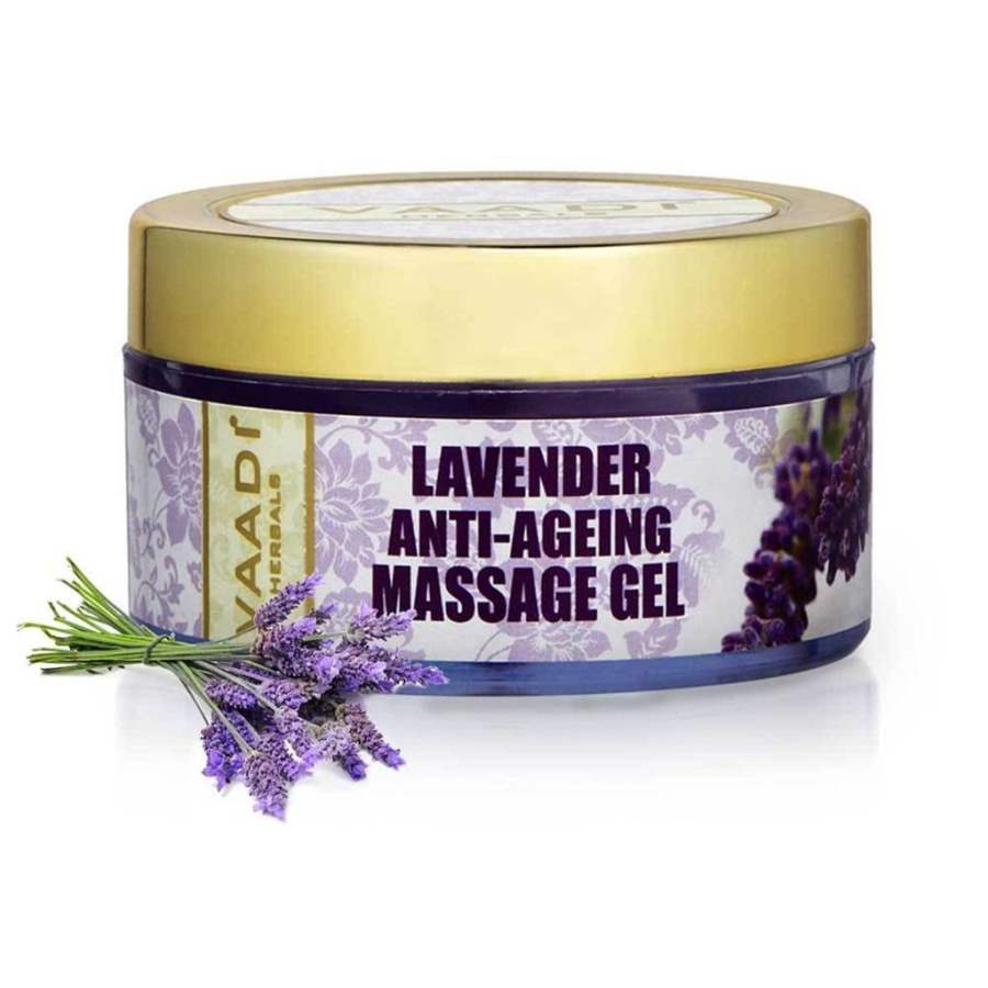 Vaadi Herbals Lavender Anti - Ageing Massage Gel - 50 GM