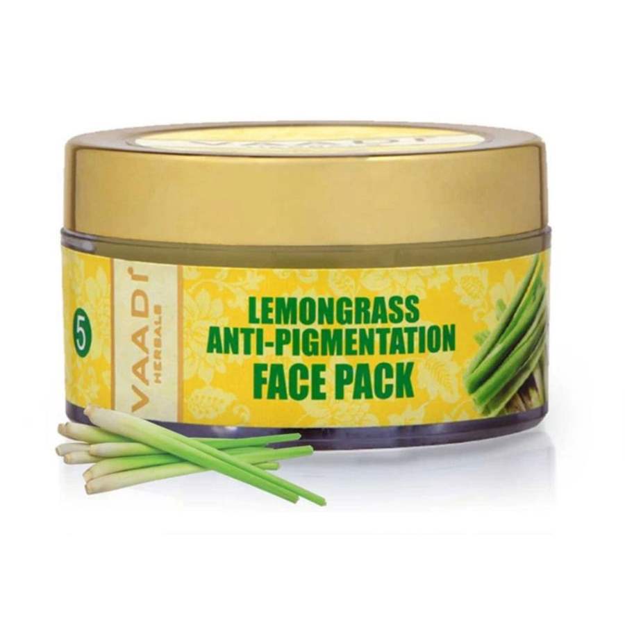 Vaadi Herbals Lemongrass Anti - Pigmentation Face Pack - 70 GM