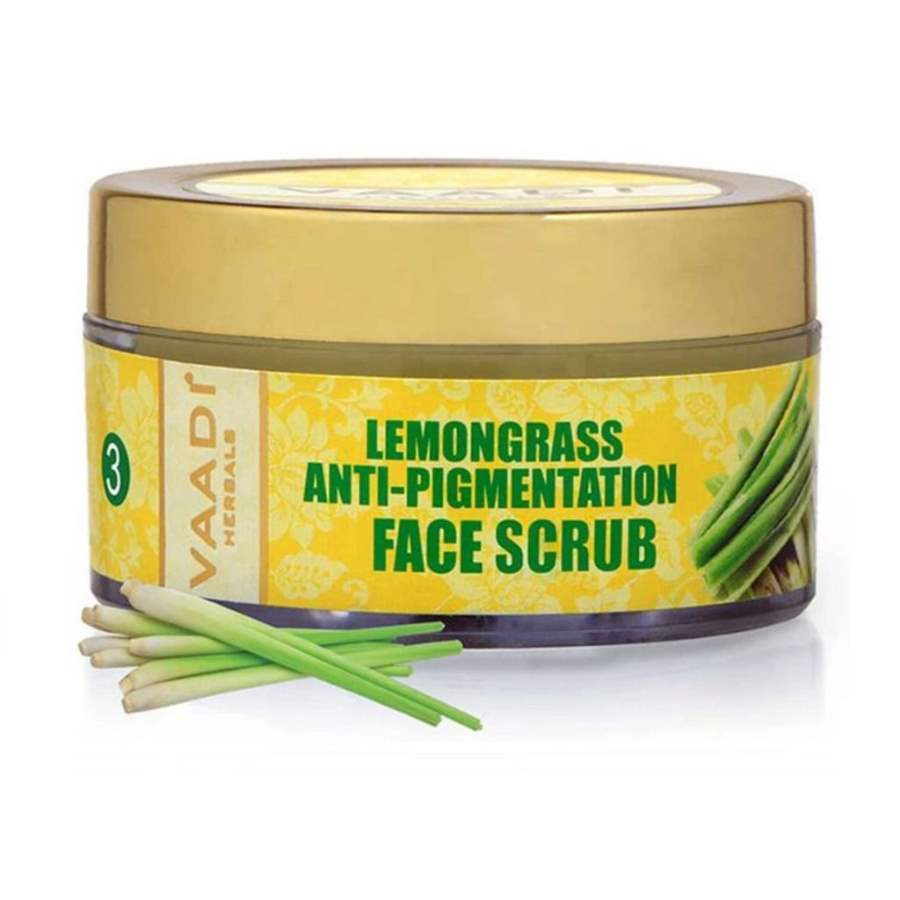 Vaadi Herbals Lemongrass Anti - Pigmentation Face Scrub - 50 GM