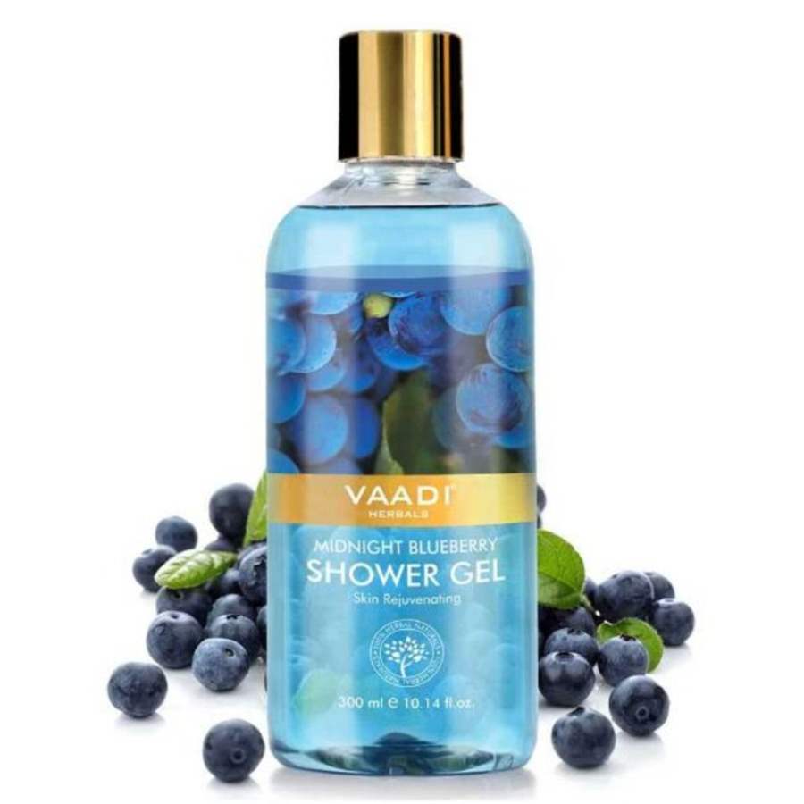Vaadi Herbals Midnight Blueberry Shower Gel - 300 ML