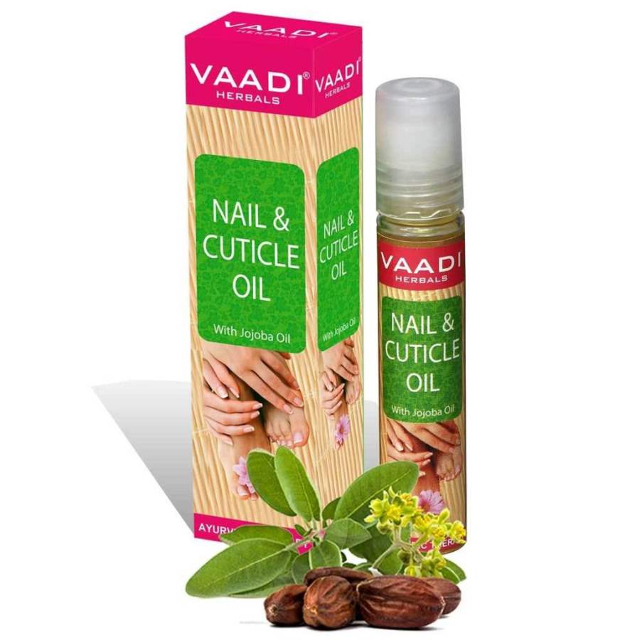 Vaadi Herbals Nail and Cuticle Oil with Jojoba Oil - 10 ML