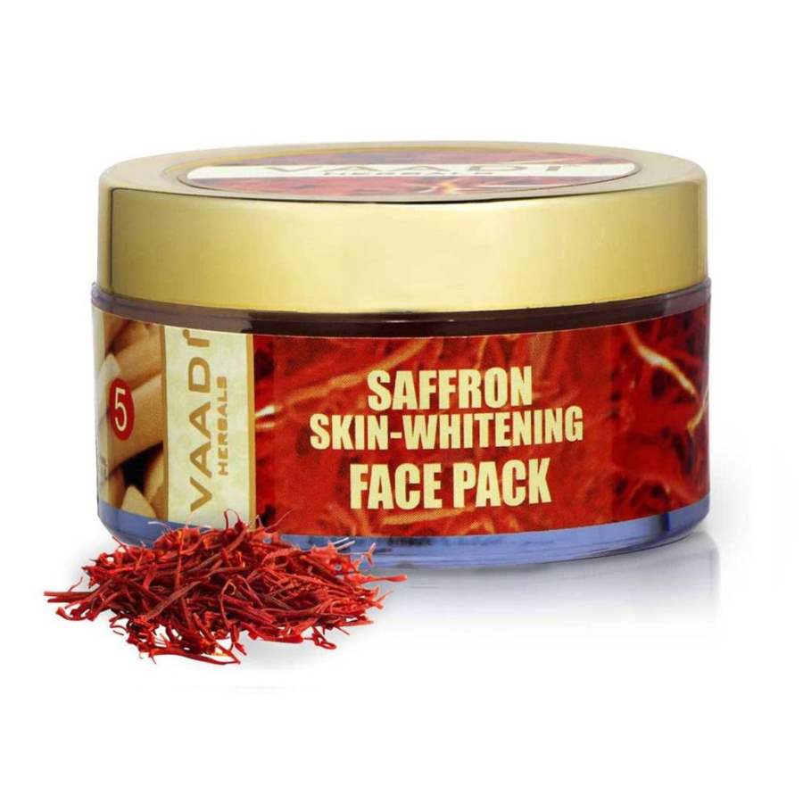 Vaadi Herbals Saffron Skin - Whitening Face Pack - 70 GM