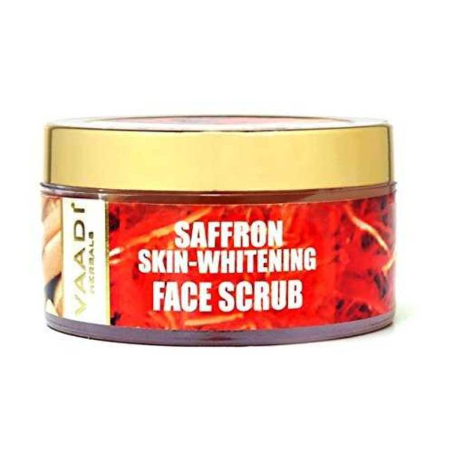 Vaadi Herbals Saffron Skin - Whitening Face Scrub - 50 GM