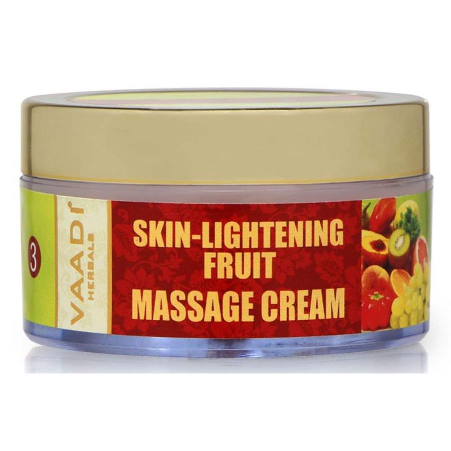 Vaadi Herbals Skin Lightening Fruit Massage Cream - 50 GM