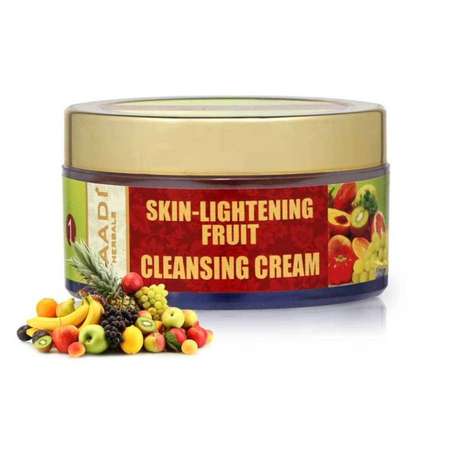 Vaadi Herbals Skin - Lightening Fruit Cleansing Cream - 50 GM