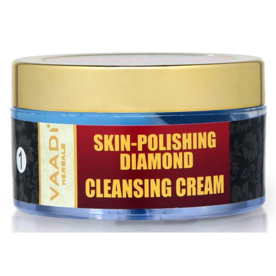 Vaadi Herbals Skin - Polishing Diamond Cleansing Cream - 50 GM