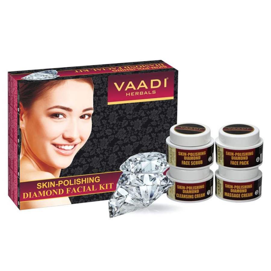 Vaadi Herbals Skin - Polishing Diamond Facial Kit - 70 GM