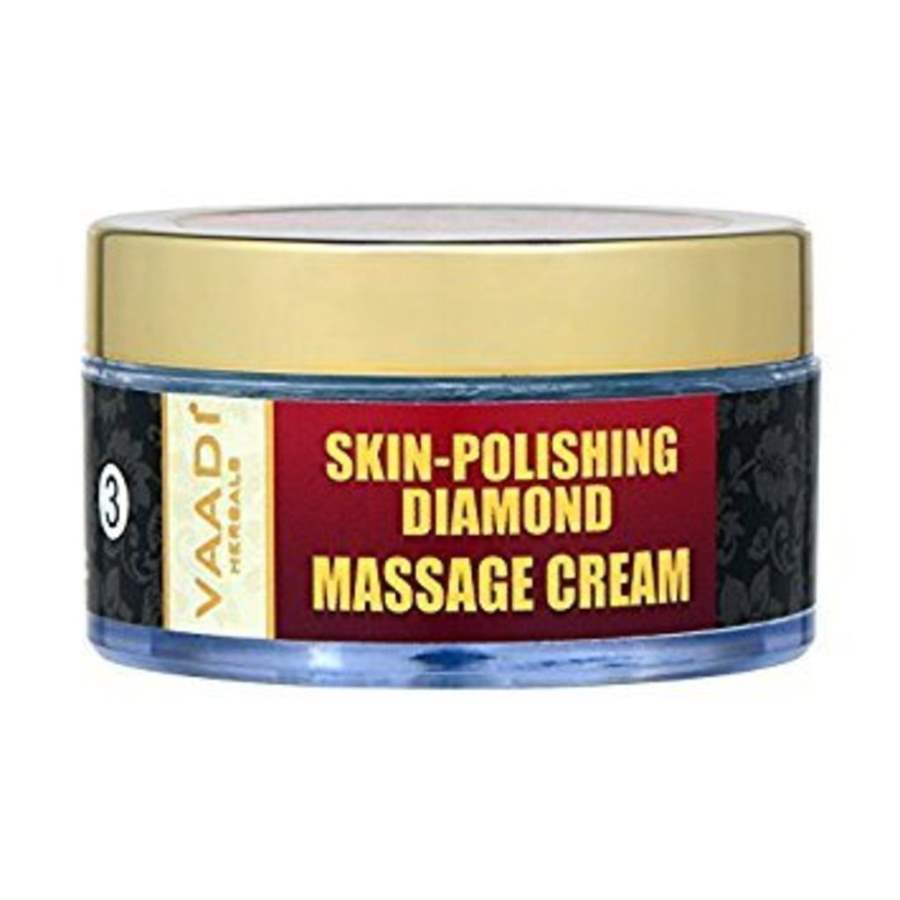 Vaadi Herbals Skin - Polishing Diamond Massage Cream - 50 GM