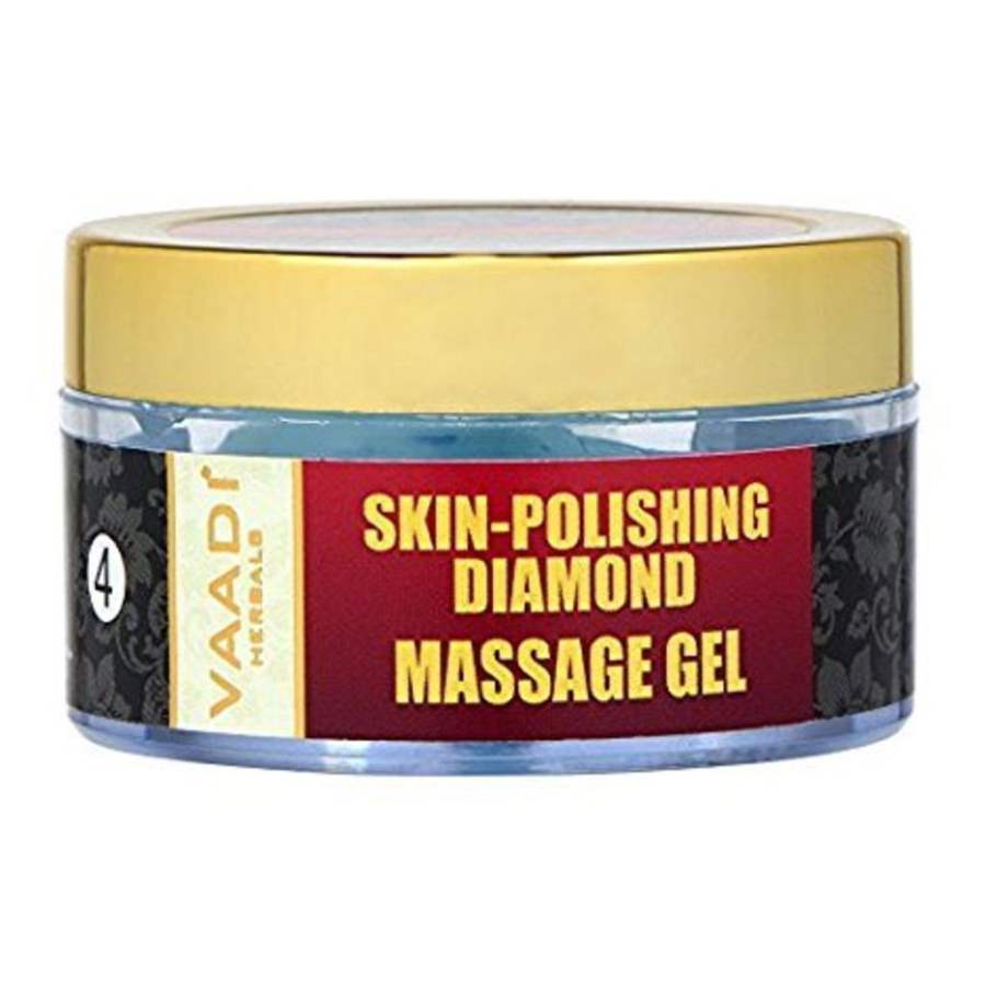 Vaadi Herbals Skin - Polishing Diamond Massage Gel - 50 GM