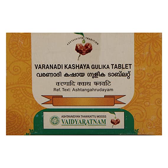 Vaidyaratnam Varanadi Kashaya Gulika Tablet - 100 Nos