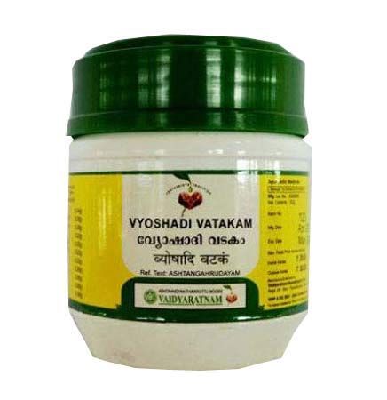 Vaidyaratnam Vyoshadi Vatakam - 50 GM
