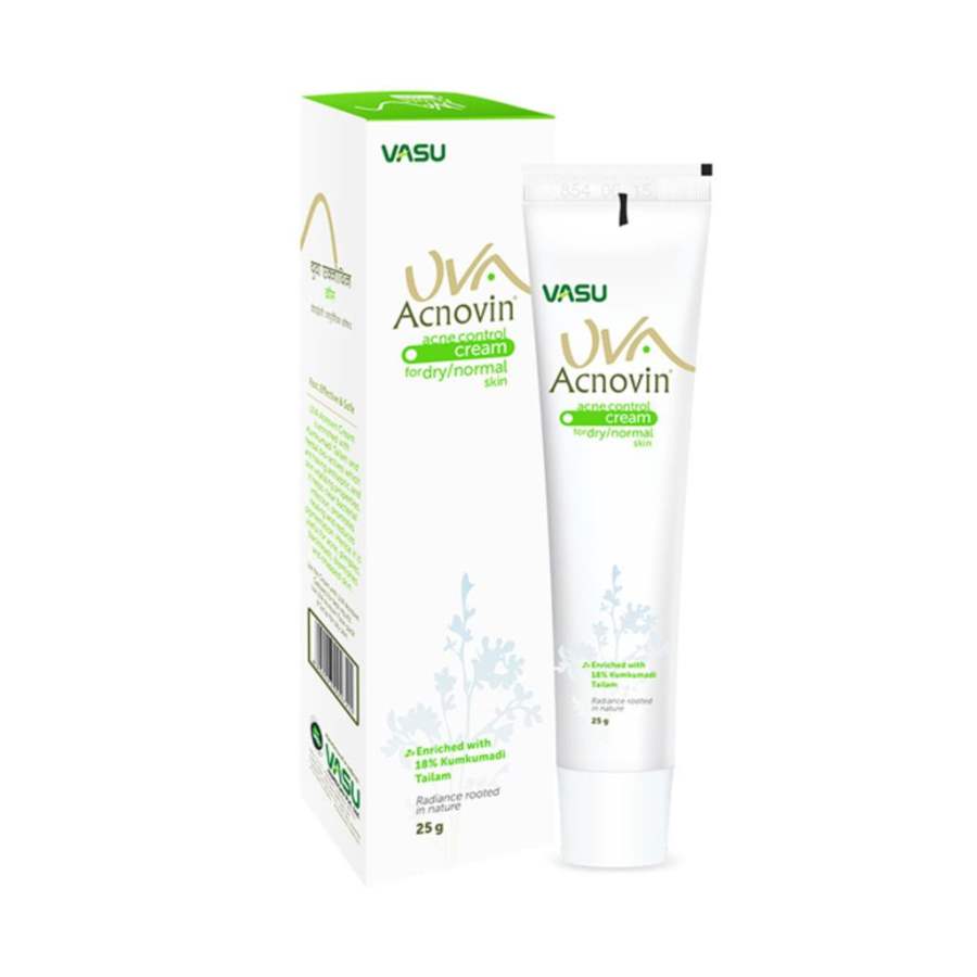 Vasu Pharma UVA Acnovin Acne Control Cream - 25 GM
