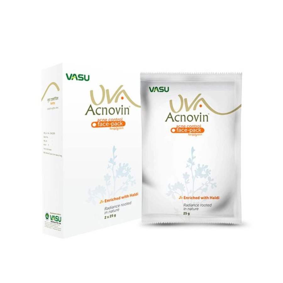 Vasu Pharma UVA Acnovin Herbal Face Pack - 50 GM