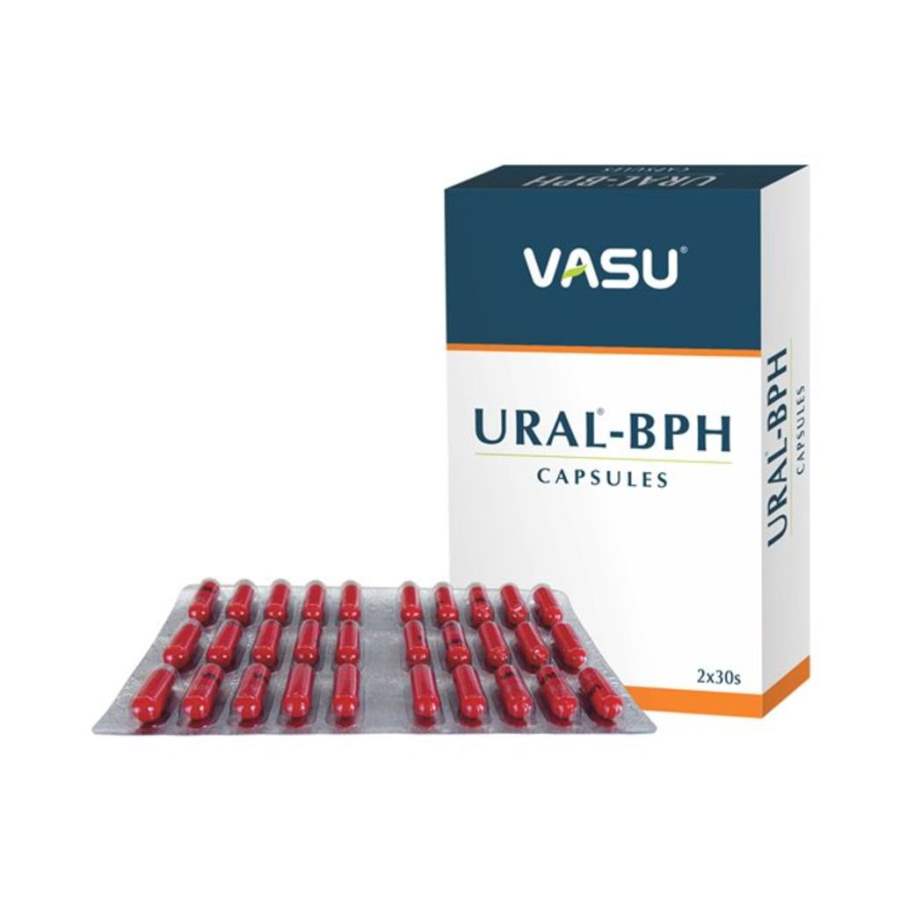 Vasu Pharma Vasu Ural - BPH Capsules - 60 Nos