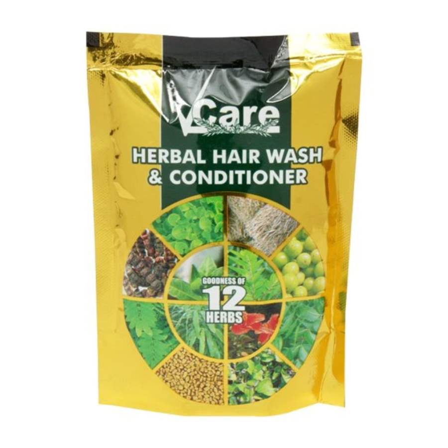 Vcare Herbal Hair Wash and Conditioner - 100 GM