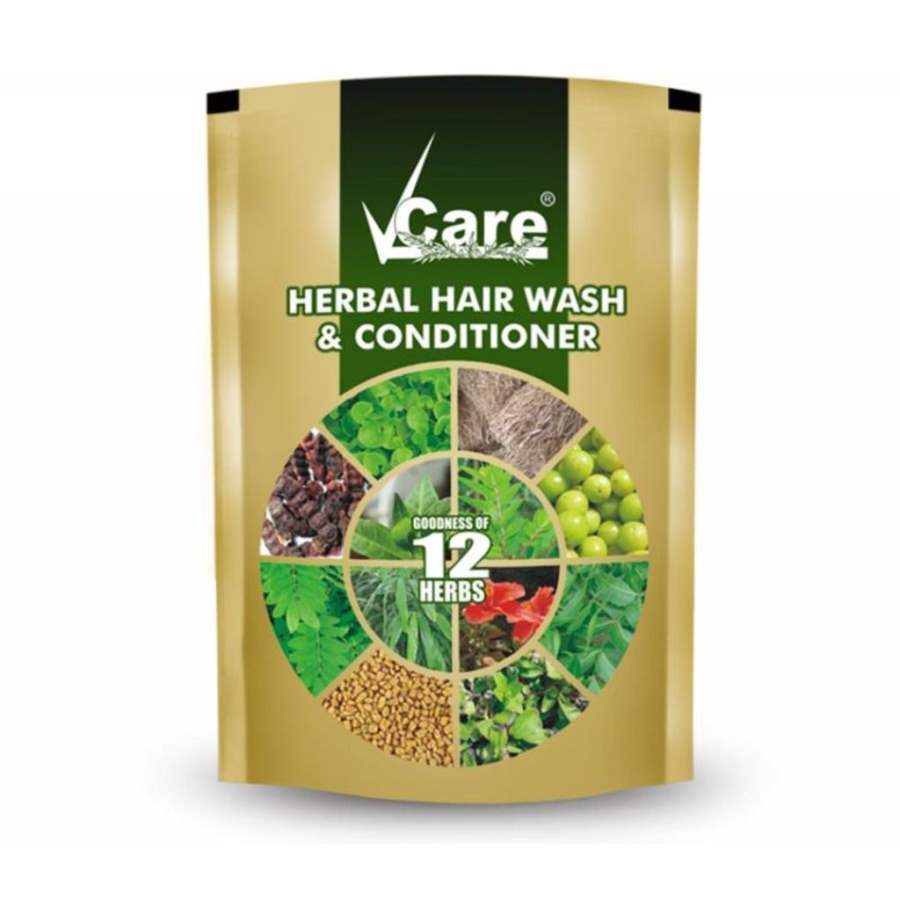 Vcare Herbal Hair Wash - 100 GM