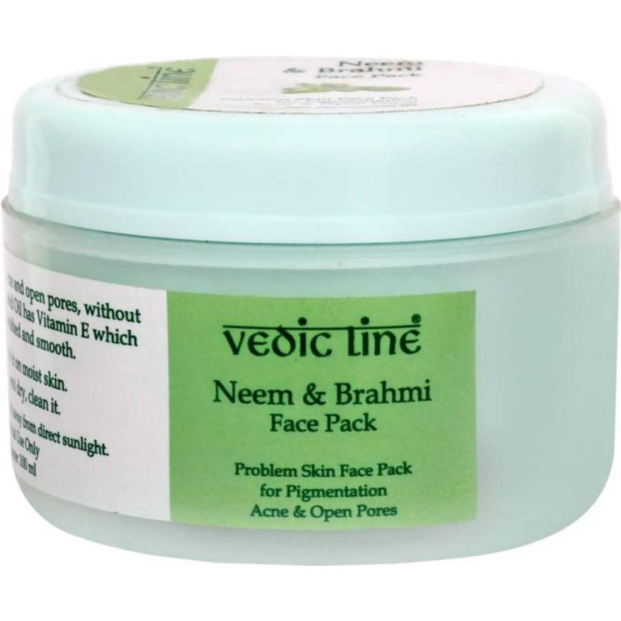 Vedic Line Neem and Brahmi Face Pack - 100 ML