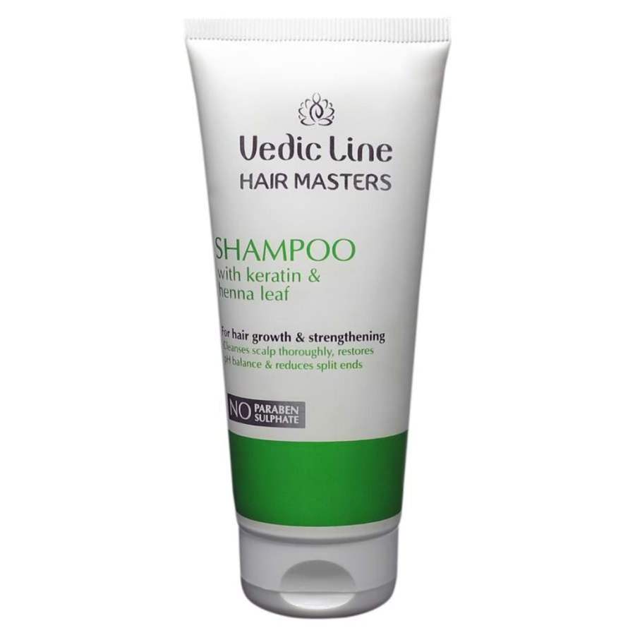Vedic Line Shampoo With Keratin & Henna Leaf - 200 ML