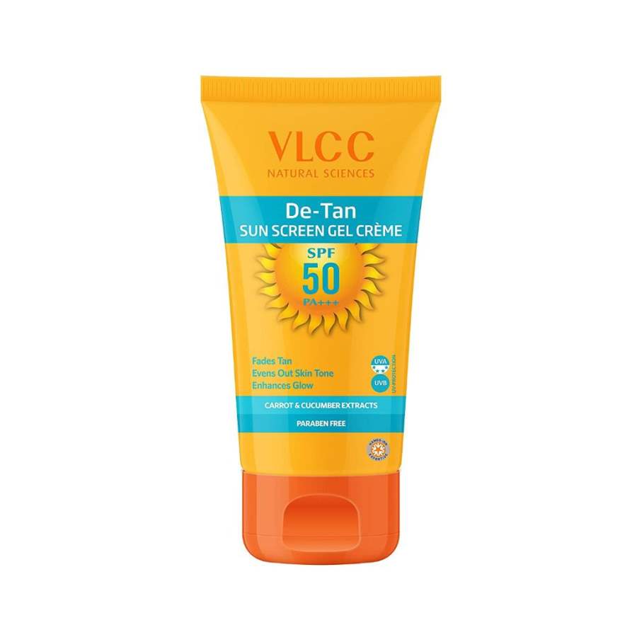 VLCC De Tan Sunscreen Gel Creme SPF 50 - 100 GM