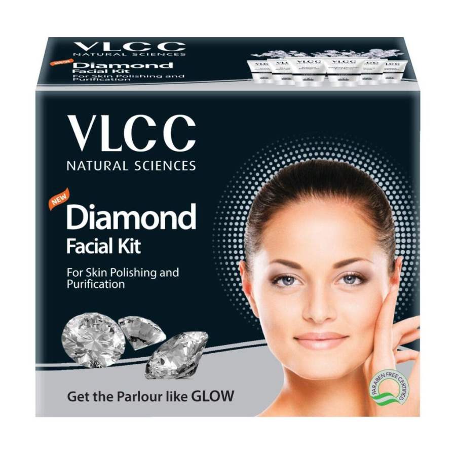 VLCC Diamond Facial Kit - 1 Kit (50 GM + 10 ML)