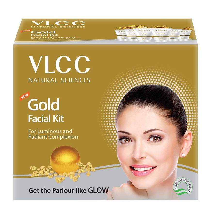 VLCC Gold Facial Kit - 60 GM