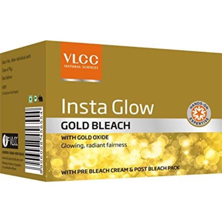 VLCC Insta Glow Gold Bleach - 60 GM