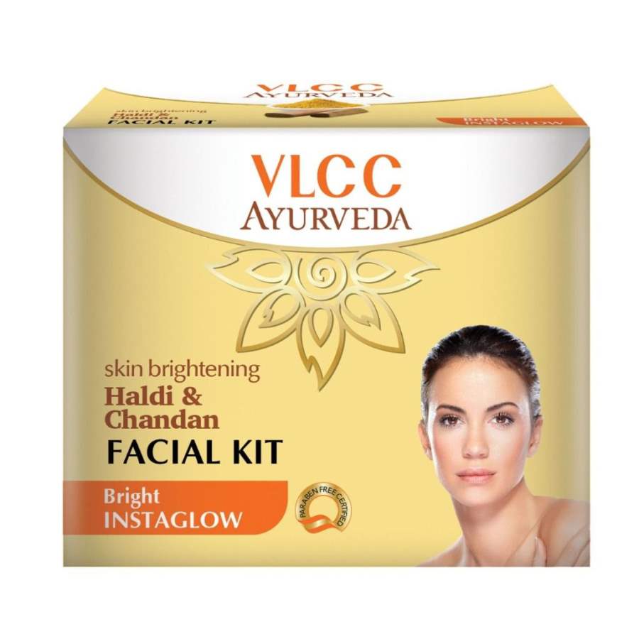 VLCC Skin Brightening Haldi and Chandan Facial Kit - 50 GM
