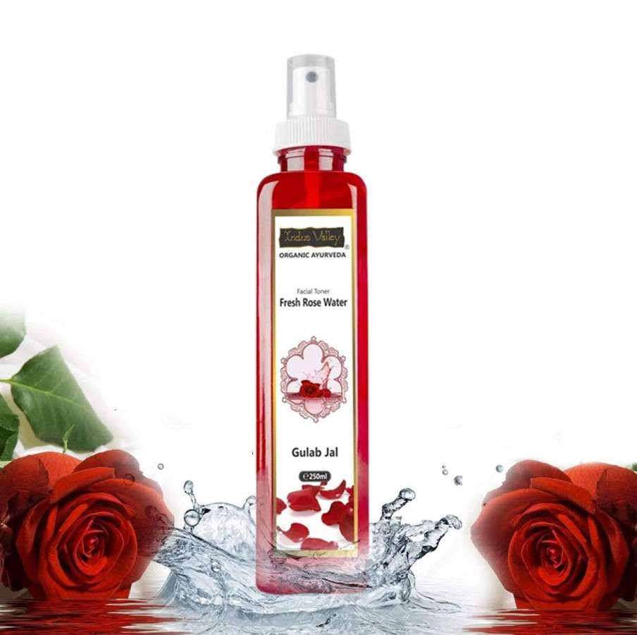 Indus valley Natural Rose Water/Skin Toner - 250 ml