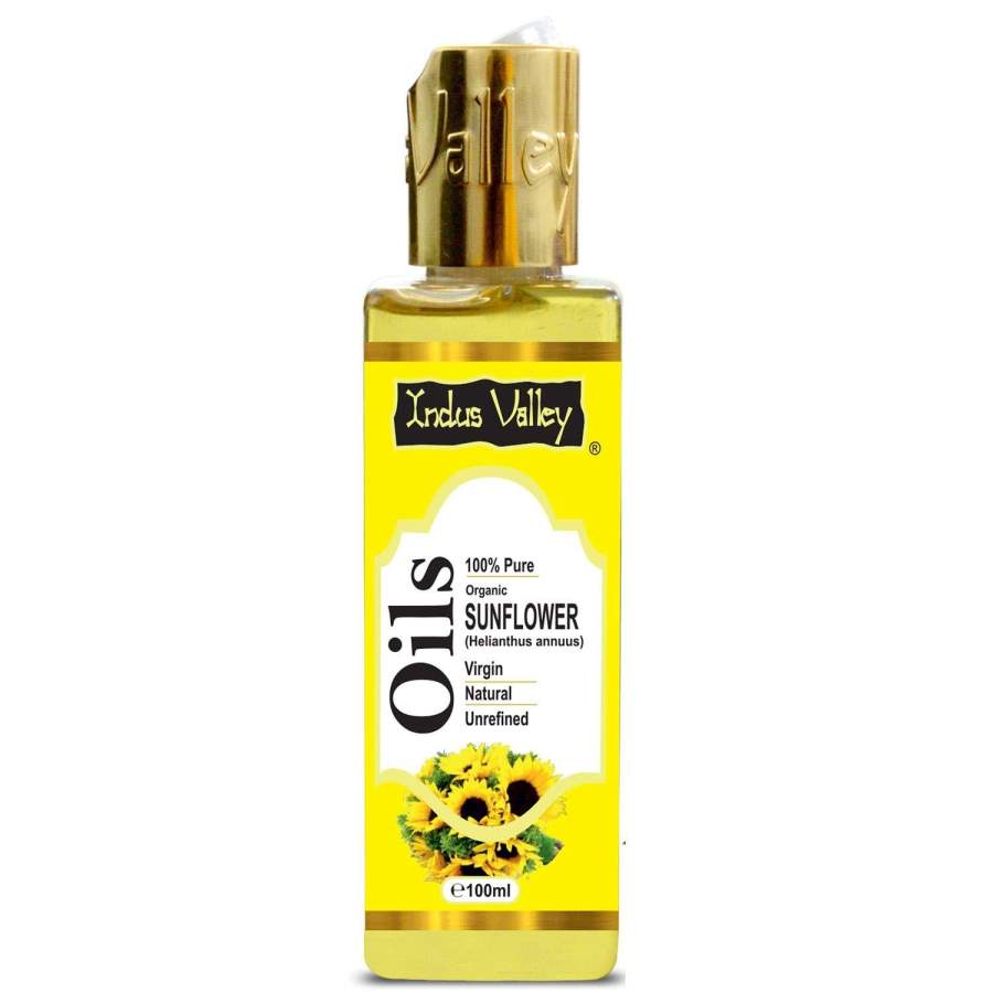 Indus valley Pure Sunflower Carrier Oil - 100 ml