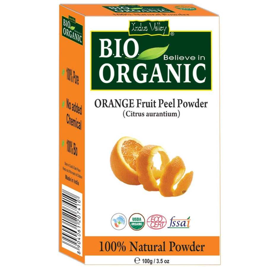 Indus valley Orange Peel Powder for oil control and Best for Skin - 100 g